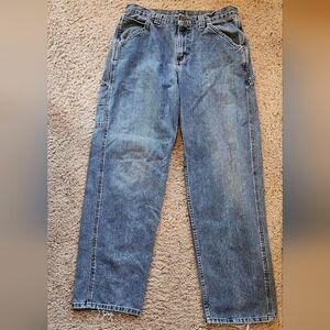 Men's Lee Distressed Relaxed Fit Blue Jeans 31x31